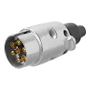Connettore metallico a 7 poli con connessione a vite