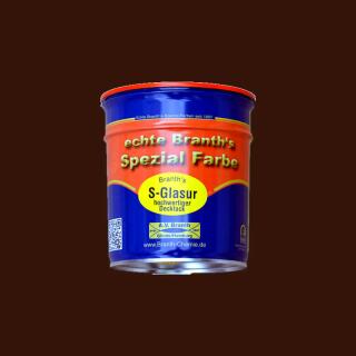 Branths S-Glaze (essiccazione lenta) latta 0,75 l marrone RAL 8016