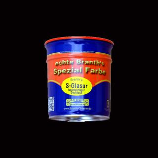 Branths S-Glaze (essiccazione lenta) latta 0,75 l nero RAL 9005