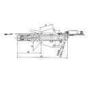 Collegamento KNOTT AE V 1300-2000kg KF 20 A / GF sopra / sotto LM: E 100/120, D 200 con SK