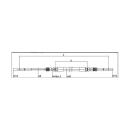 Cavo freno KNOTT per KZG 35 HL 1200 mm / GL 1570 mm, M12 / M12