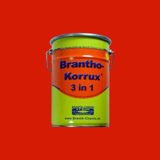 Brantho Korrux "3 in 1" Fusto da 5 litri rosso BK320 = RAL 3028