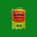 Brantho Korrux "3 in 1" 5 litri barile verde BK632 = RAL 6037