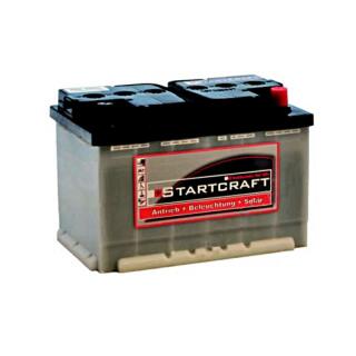 Batteria di trazione 12V capacità C5 riempita e carica 60 Ah