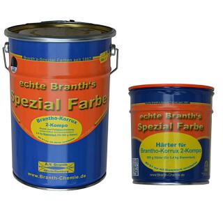 Brantho-Korrux 2-Kompo lacca base 5,4 kg + 0,6 kg indurente nero