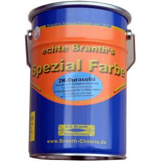 Brantho-Korrux 2K-Durasolid 5,5 kg vernice base + 1 kg indurente nero intenso RAL 9005