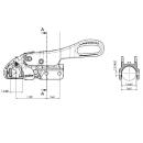 Giunto di sicurezza Winterhoff WS 3500 alesaggio 14,5 timone Ø 60