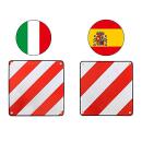 Segnale di avvertimento in alluminio per carichi...