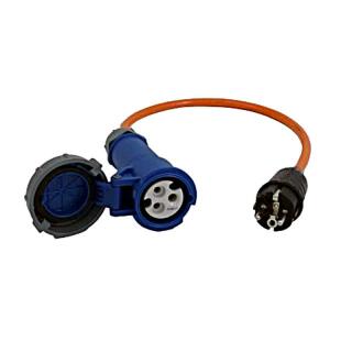 Cavo adattatore attacco CEE Bajo. / Spina Schuko 5000 mm