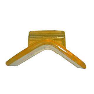 Asse in poliuretano supporto anteriore Ø 12,5 mm 70 x 150 mm