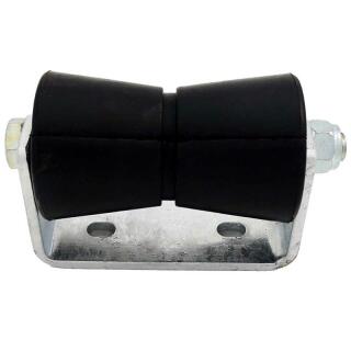 Rullo porta chiglia a U conico lunghezza 130 mm