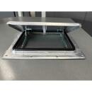 Deflettore aria sul tetto 265 x 215 mm, argento galvanizzato, acciaio