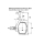 Superpoint luce dingombro LED cavo flessibile supporto 1.75m 24V