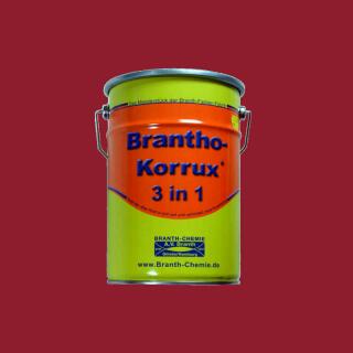 Brantho Korrux "3 in 1" 5 litri rosso rubino RAL 3003