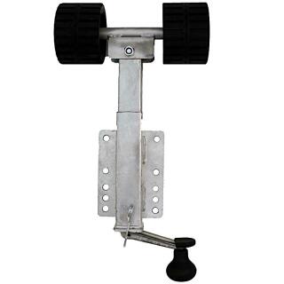 Supporto fisso in tubo quadro, regolabile 34 x 34 mm