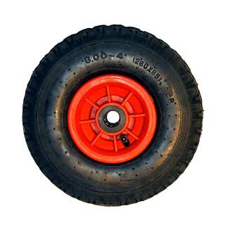 Cuscinetto di scorrimento ruota antiforatura 260x85 asse Ø 20mm larghezza asse 87 mm