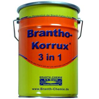 Brantho Korrux "3 in 1" 5 litri verde bottiglia RAL 6007