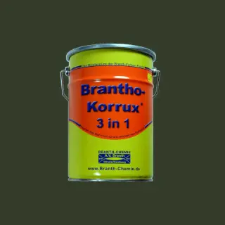 Brantho Korrux "3 in 1" 5 litri verde bottiglia RAL 6007