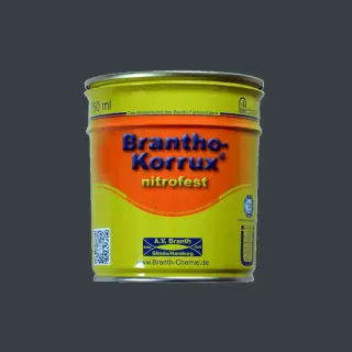 Brantho Korrux "nitrofest" lattina da 0,75 litri grigio antracite RAL 7016