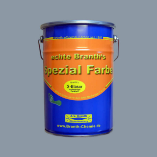 Branths S-Glaze (essiccazione lenta) 5 litri grigio argento RAL 7001