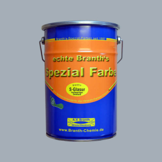 Branths S-Glaze (essiccazione lenta) 5 litri alluminio RAL 9006/7