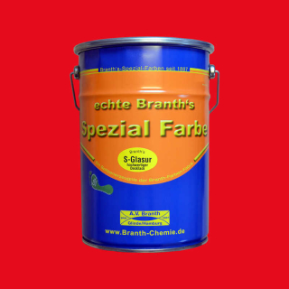 Branths S-Glaze (essiccazione lenta) 5 litri rosso traffico RAL 3020