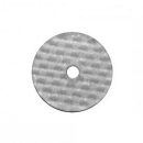 Base del rivetto in polietilene, 17,5 mm, colore: grigio