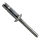 Rivetti ad alta resistenza 6,6 x 14 mm, campo di serraggio 4-7 mm, acciaio inossidabile