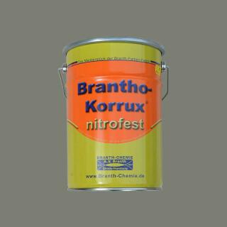 Brantho Korrux "nitrofest" contenitore da 5 litri grigio cemento RAL 7023
