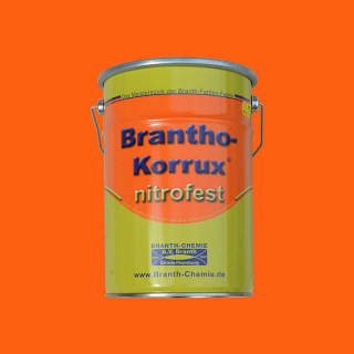 Brantho Korrux "nitrofest" contenitore da 5 litri arancio / giallo-arancio RAL 2000