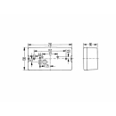 Luce a quattro camere HELLA 2SD 006040-041 destra senza luce targa