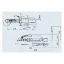 Dispositivo di sovraccarico AL-KO 251 SA 1500-2700 kg oltre linstallazione 1637/2051