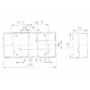 Luce a quattro camere JOKON BBS (K) N 2029 R destra, senza retronebbia