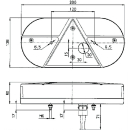 Sistema Technokon 3 BBSKWN 610 L, freno lampeggiante...