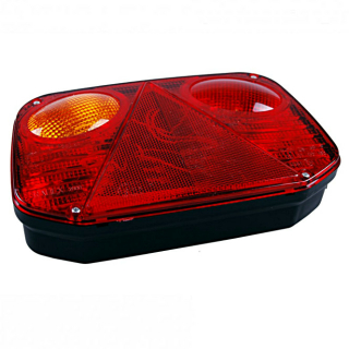 Fanale compatto 2800/10, freccia sinistra, freno, coda, NSL, KZL, baia.