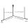 Set cavi 8 metri con spina in PVC, 13 poli con uscita per conn.